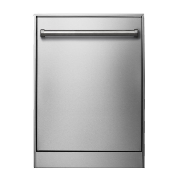 ASKO 48 Decibel dBA Silver BuiltIn Outdoor Dishwasher with Stainless